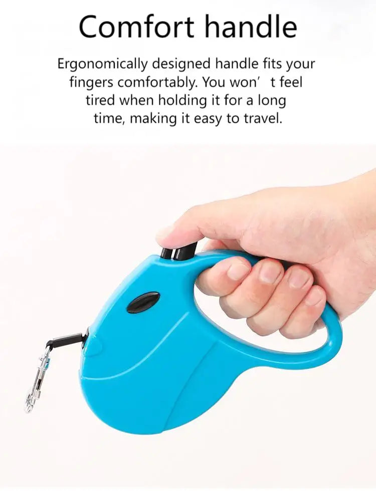 Retractable Pet Leash for Small/Medium Dogs & Cats|Nylon Extendable Leash for Walking & Outdoor Training|Durable & Tangle-Free