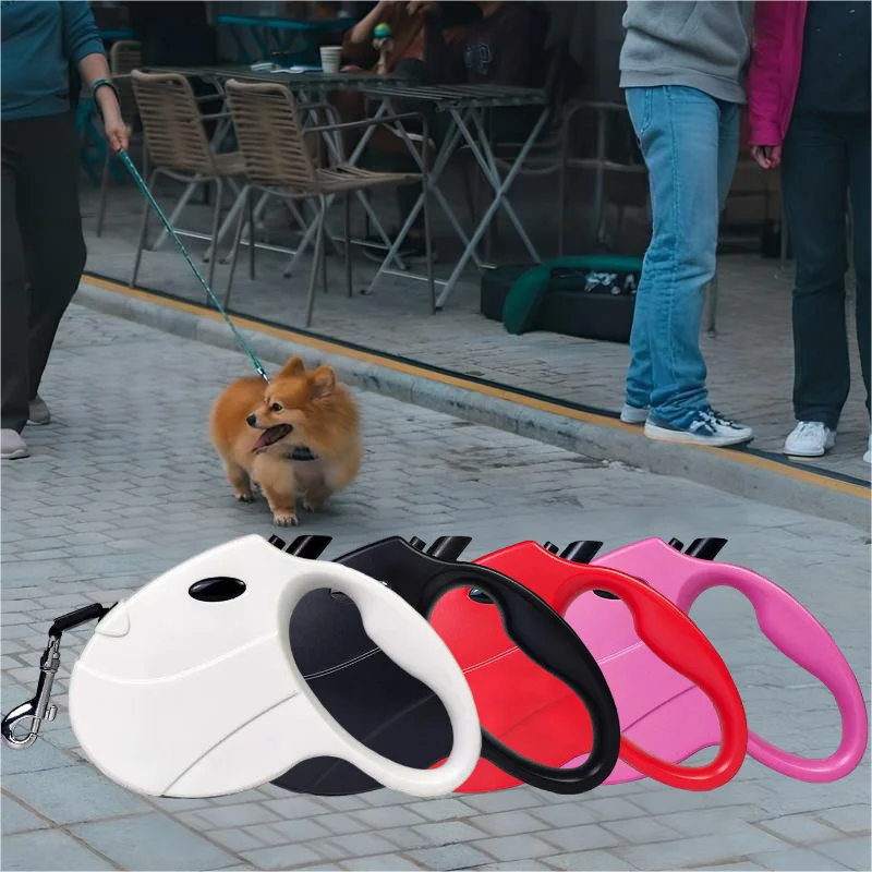 Retractable Pet Leash for Small/Medium Dogs & Cats|Nylon Extendable Leash for Walking & Outdoor Training|Durable & Tangle-Free